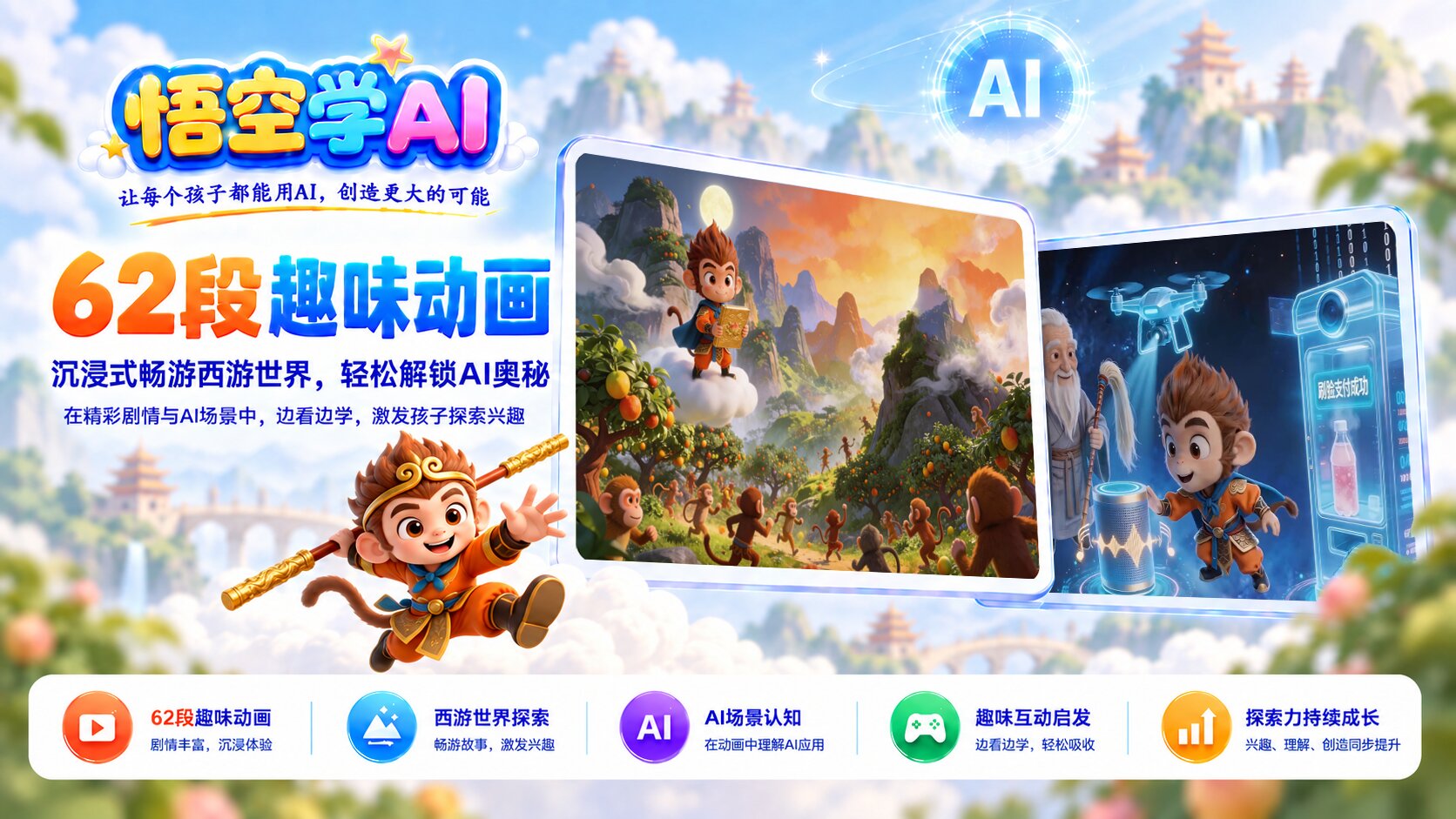 悟空学AI 首屏 4